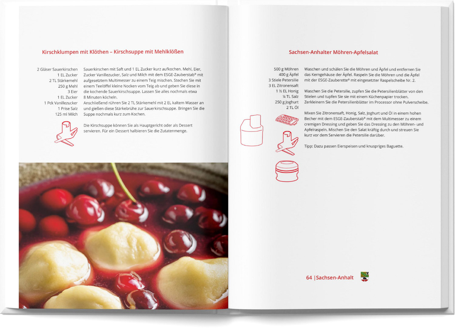 ESGE Zauberstab Kochbuch "Deutschlands Leibgerichte"